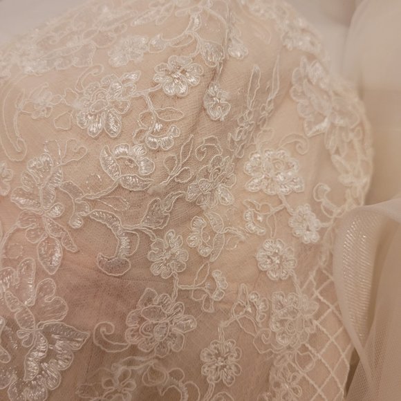 Watters Wtoo Almira Skirt Bridal Dress Seperates 12 Blush BH… - Picture 13 of 13